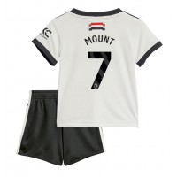 Manchester United Mason Mount #7 Rezervni Dres za djecu 2024-25 Kratak Rukav (+ Kratke hlače)